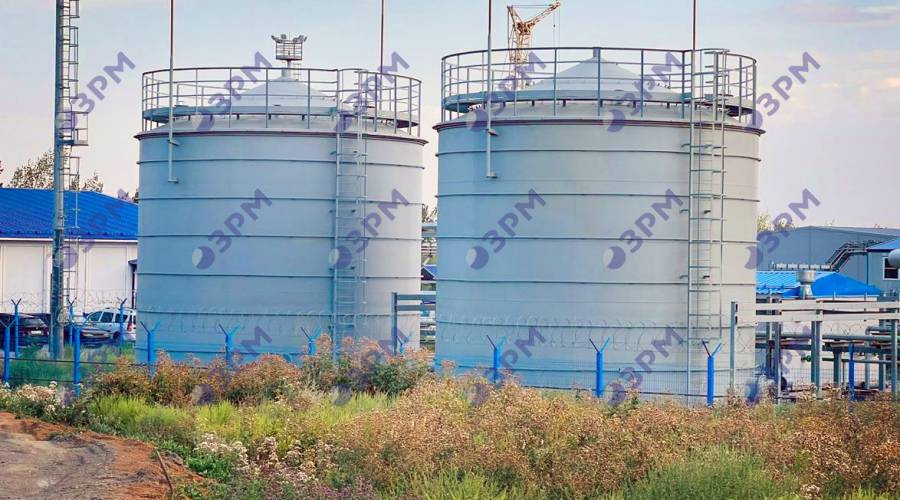 Противопожарные резервуары РВС-400, РВС-150 для НПЗ