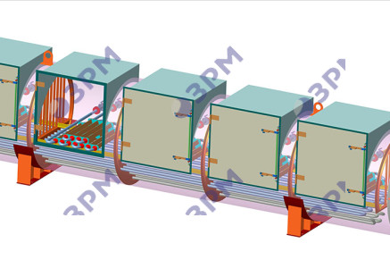 Установка плавления битума  - Опытный завод резервуаров и металлоконструкций